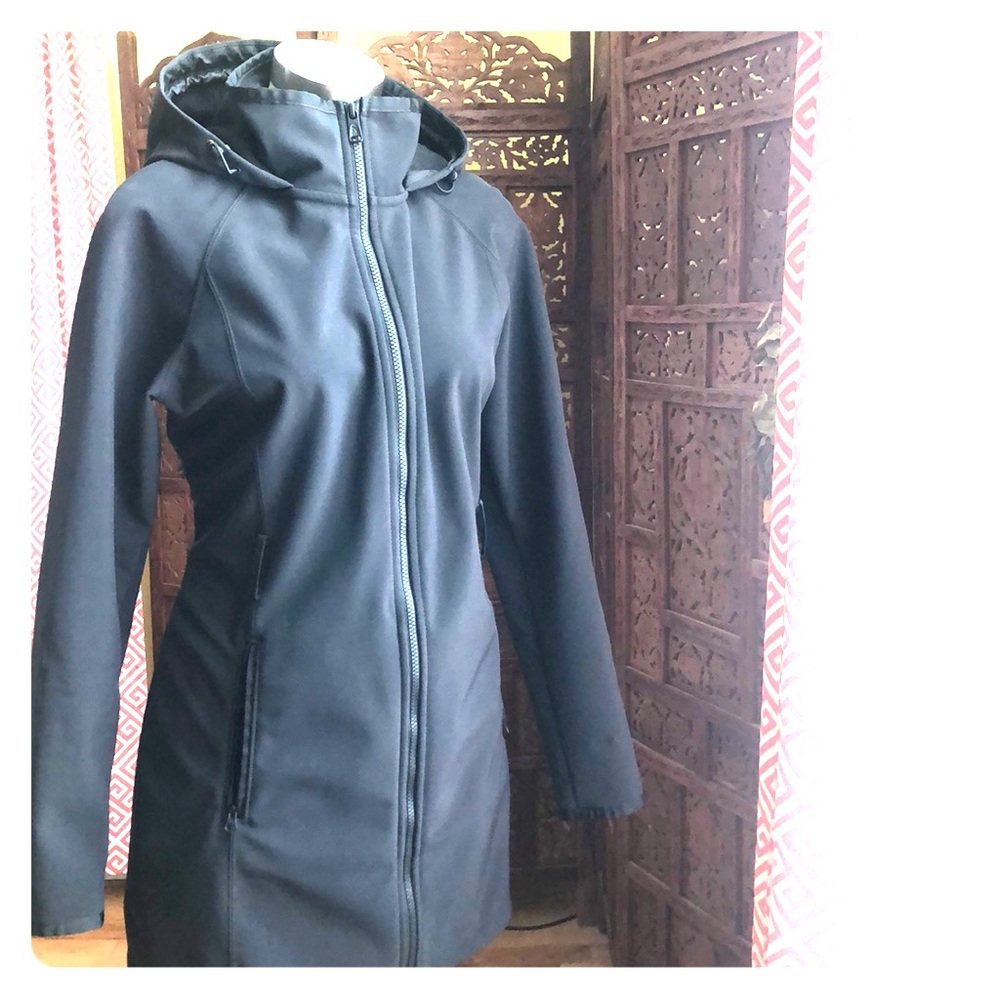 North face trench coat
